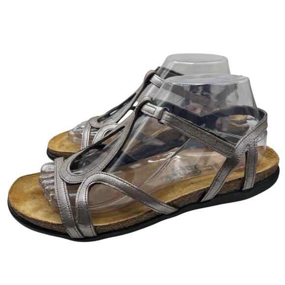 Naot Dorith Silver Threads Sandal Size 40 - Picture 3 of 11